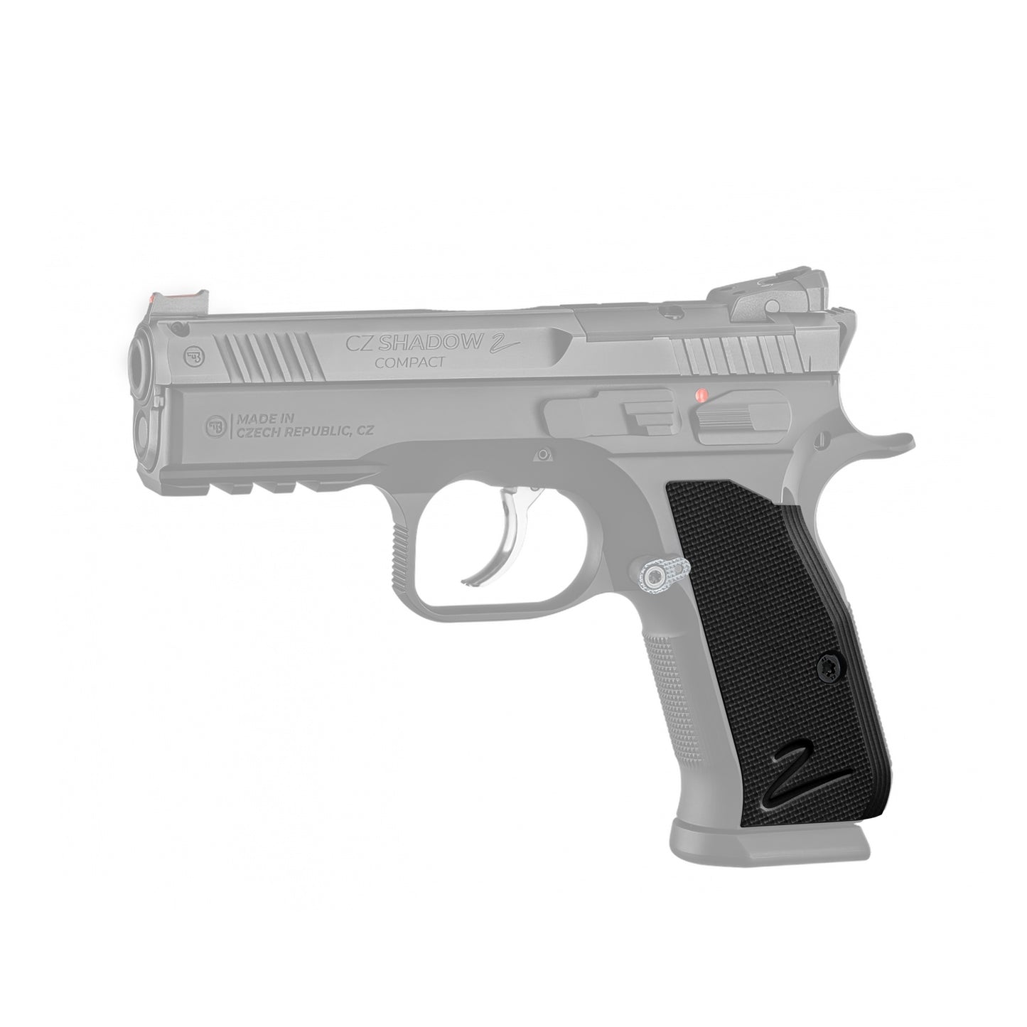 CZ Shadow 2 Compact - COARSE G-10 - Slim fit
