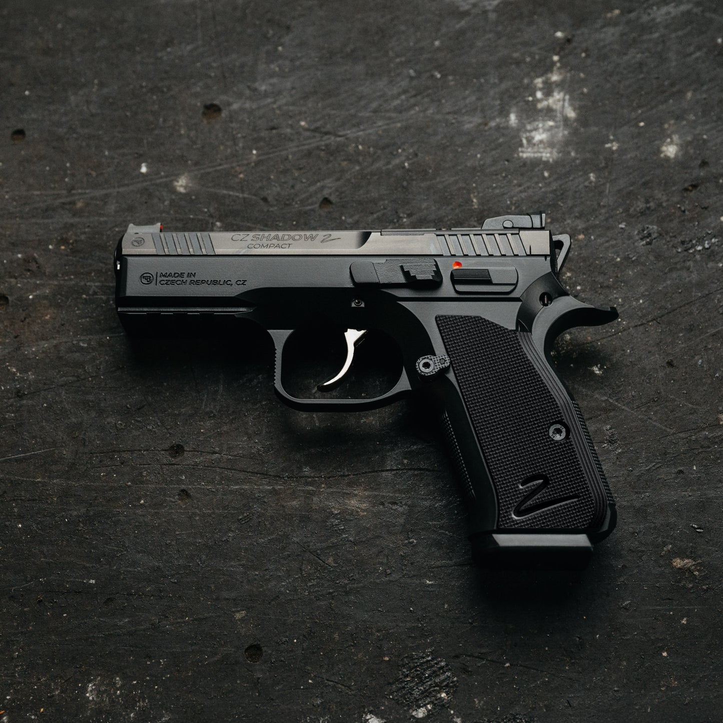 CZ Shadow 2 Compact - COARSE G-10 - Slim fit