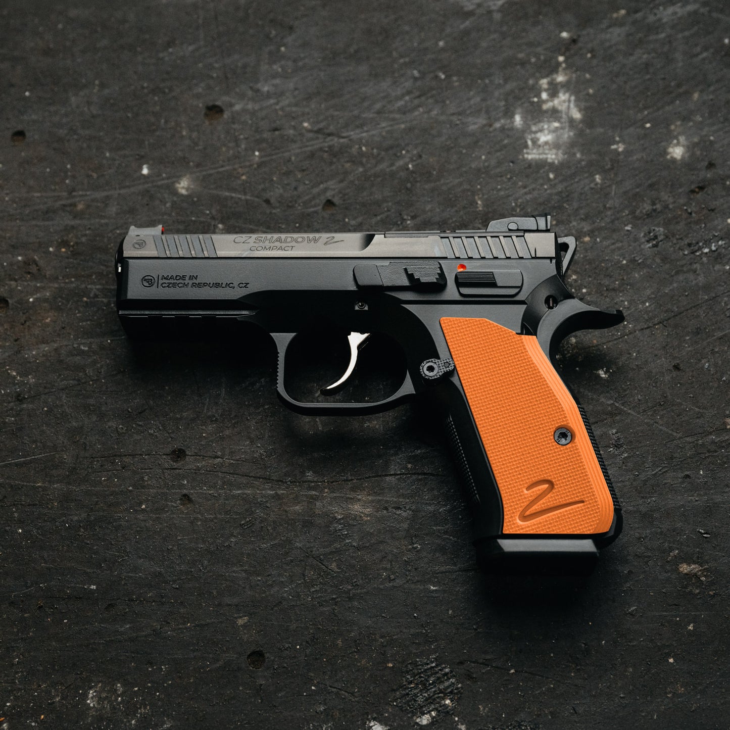 CZ Shadow 2 Compact - COARSE G-10 - Slim fit