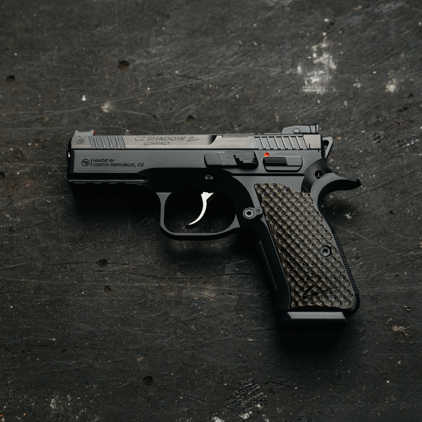CZ Shadow 2 Compact - BOGIES G-10 - Palm Swell