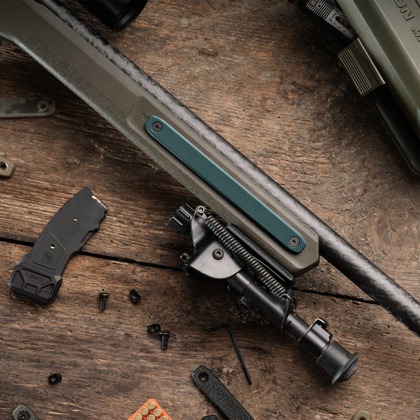 M-LOK rail cover G-10 – COARSE finish