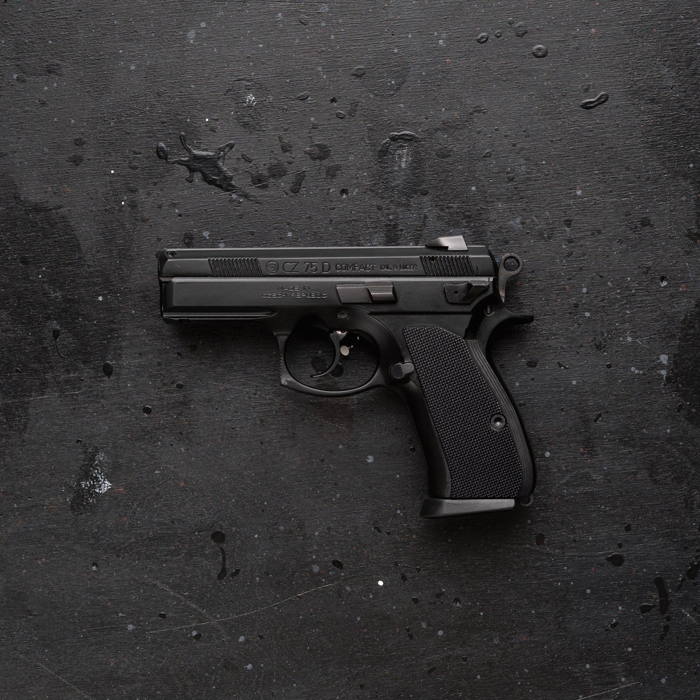 CZ 75D Compact - COARSE G-10 - Slim fit