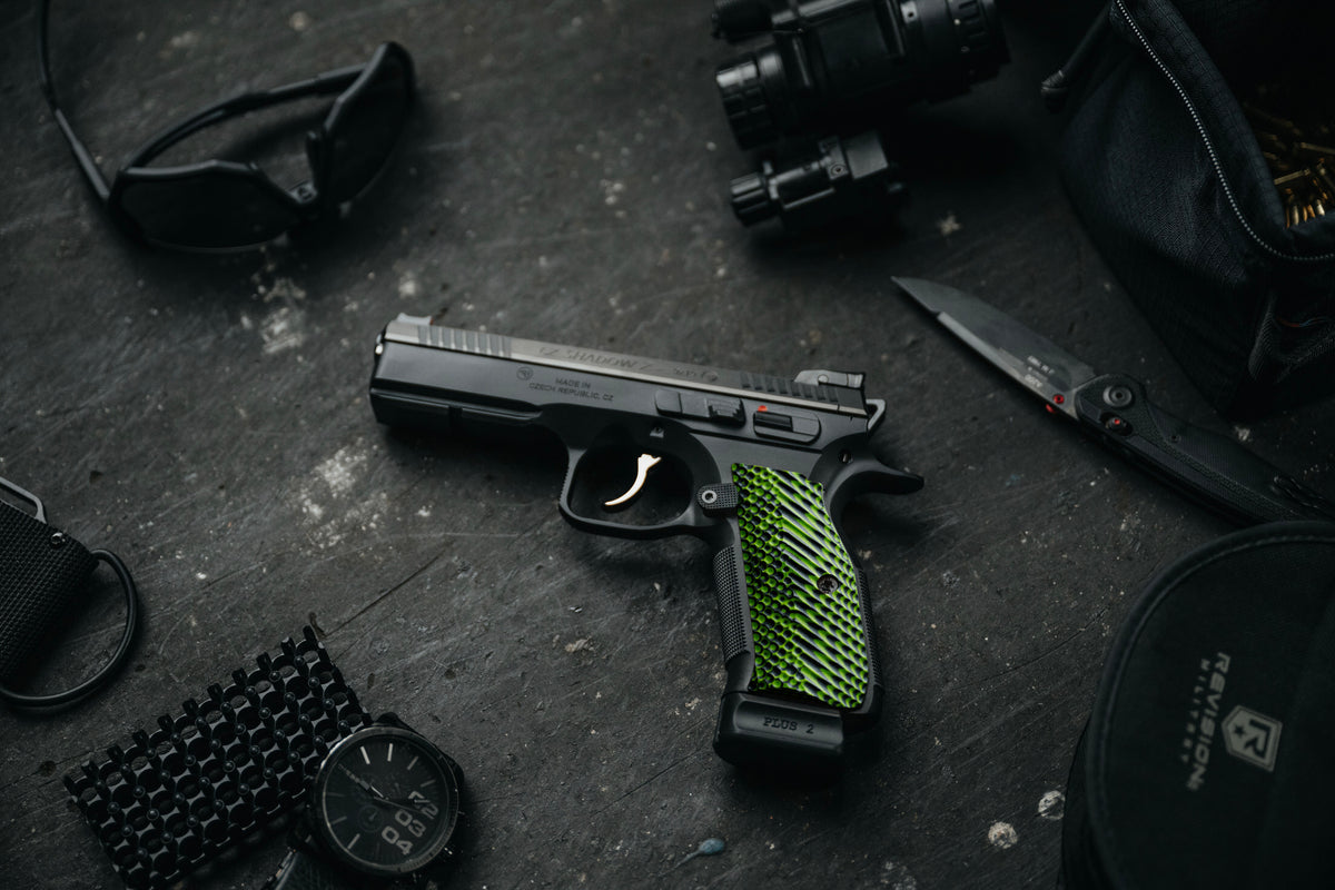 CZ Shadow 2 - BØGFLOW G-10 - Palm Swell