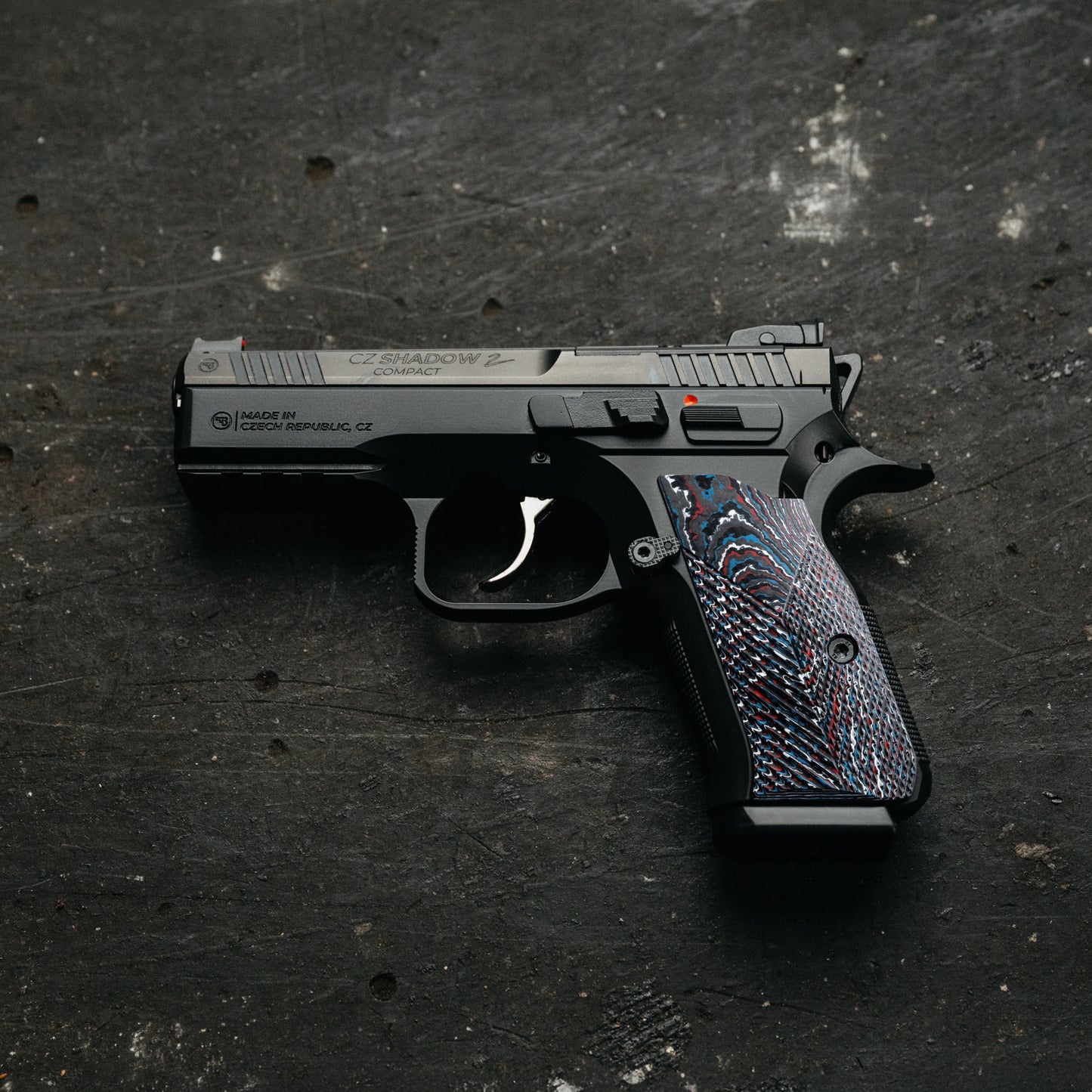 CZ Shadow 2 Compact - TRIKOLORA CARBON