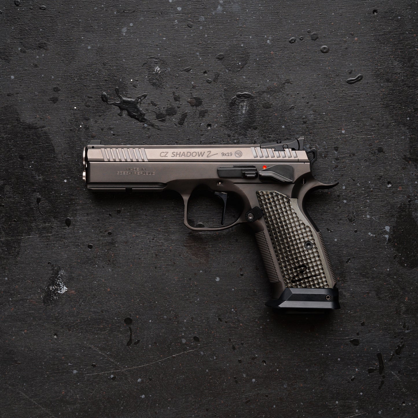 CZ Shadow 2 - BOGIES G-10 - Palm Swell - Magwell Ready