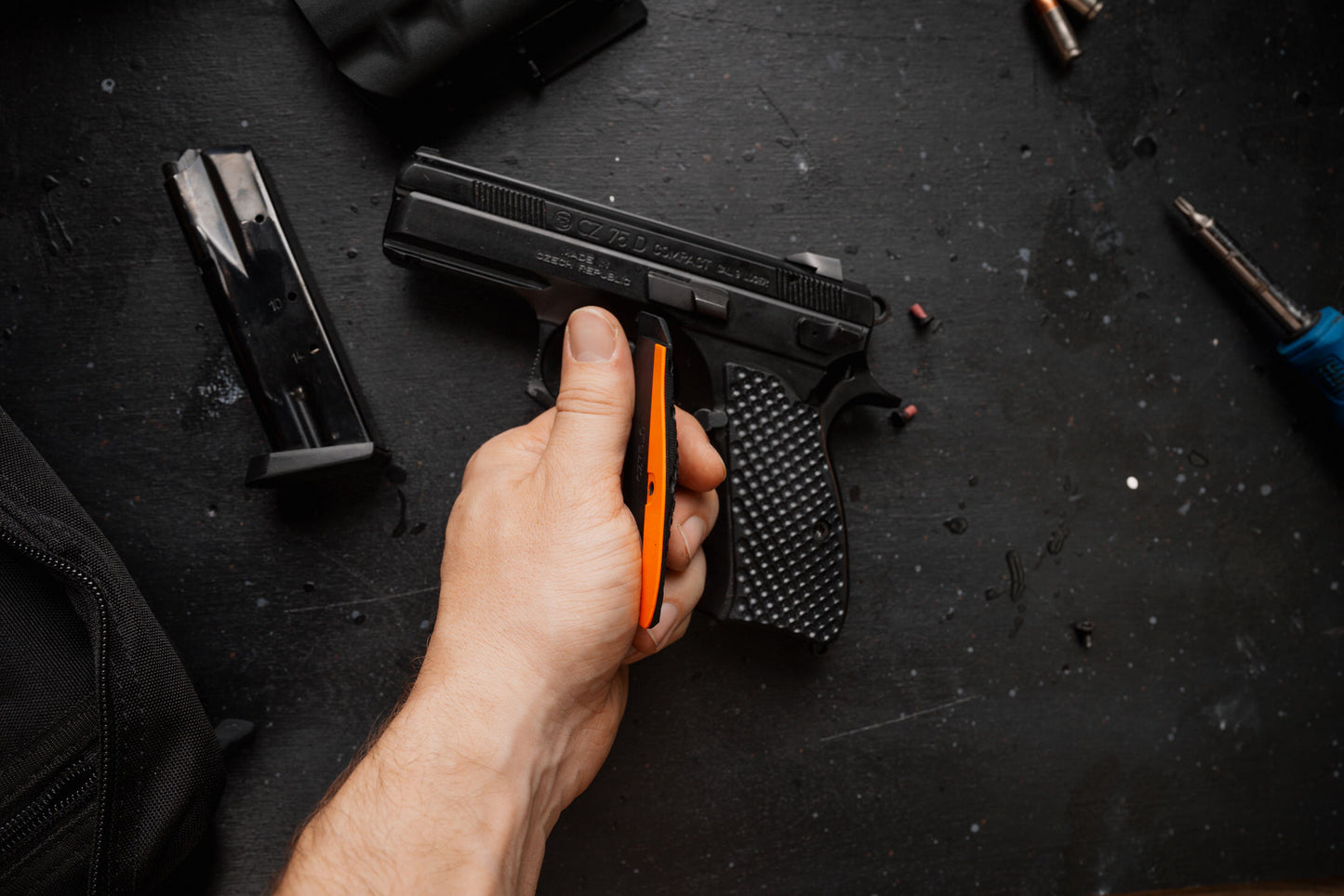 CZ 75D Compact - BOGIES G-10 - Palm Swell